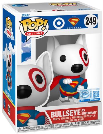 Figurine Funko Pop Icônes de Pub #249 Bullseye en Superman