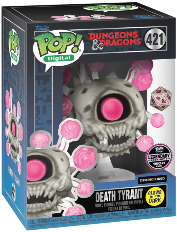 Figurine Funko Pop Donjons & Dragons #421 Tyran de la Mort - Digital Pop