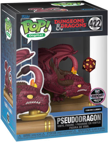 Figurine Funko Pop Donjons & Dragons #422 Pseudodragon - Digital Pop