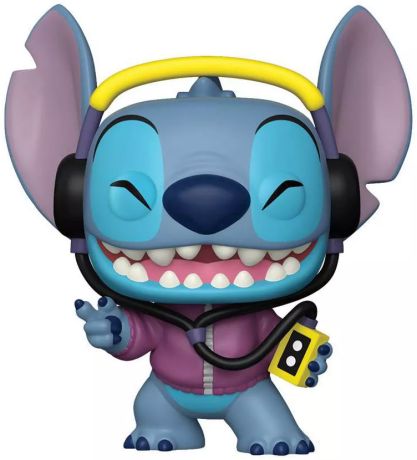 Figurine Funko Pop Lilo et Stitch [Disney] #1590 Stitch avec casque de musique