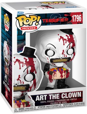 Figurine Funko Pop Terrifier #1796 Art le Clown - Ensanglanté