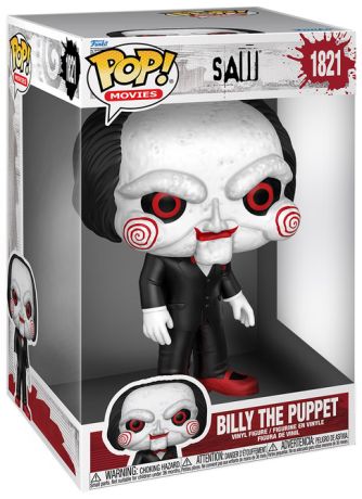 Figurine Funko Pop Saw #1821 Billy la marionnette - 25 cm