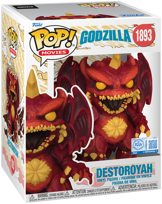 特撮 Funko POP! GODZILLA DESTOROYAH 1893 Figurine Pop Godzilla #1893 pas cher : Destoroyah