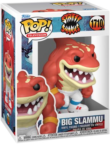Figurine Funko Pop Street Sharks #1710 Big Slammu