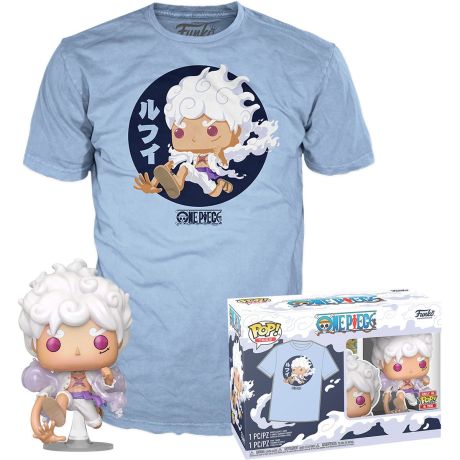Figurine Funko Pop One Piece #1607 Luffy Gear Five - T-Shirt
