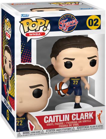 Figurine Funko Pop WNBA #02 Caitlin Clark
