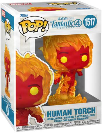Figurine Funko Pop Les 4 Fantastiques, premiers pas [Marvel] #1517 Torche Humaine
