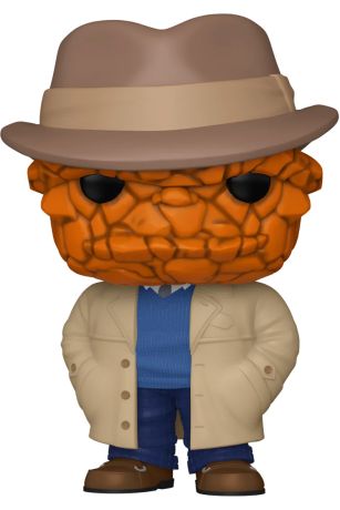 Figurine Funko Pop Les 4 Fantastiques, premiers pas [Marvel] #1524 La Chose (Manteau)