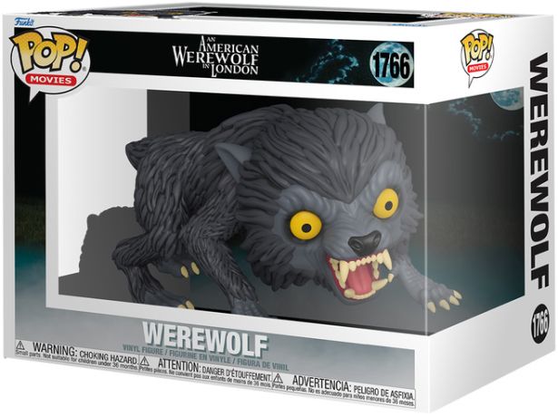 Figurine Funko Pop Le Loup-garou de Londres #1766 Loup-garou - 15 cm