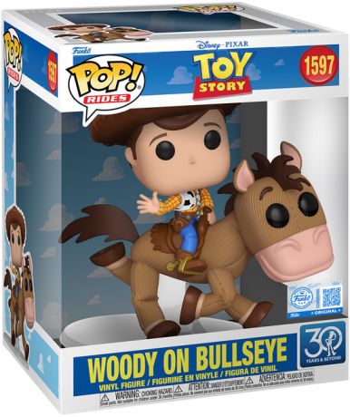 Figurine Funko Pop Toy Story [Disney] #1597 Woody sur Pile-Poil