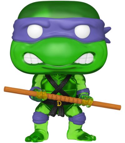 Figurine Funko Pop Tortues Ninja #1702 Donatello (Translucide)