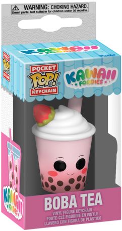 Figurine Funko Pop Fantastik Plastik Bubble tea - Pockey Keycahin