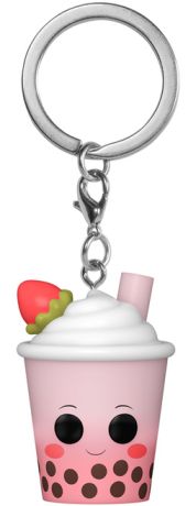 Figurine Funko Pop Fantastik Plastik Bubble tea - Pockey Keycahin