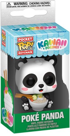 Figurine Funko Pop Fantastik Plastik Poké Panda - Porte-clés