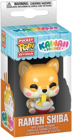 Figurine Funko Pop Fantastik Plastik Ramen Shiba - Porte-clés