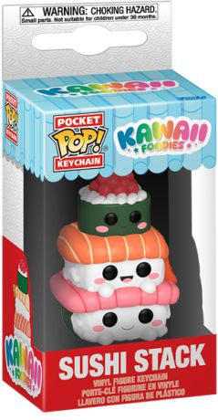 Figurine Funko Pop Fantastik Plastik Sushi Stack - Porte-clés