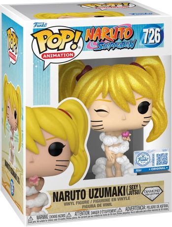 Figurine Funko Pop Naruto #726 Naruto Uzumaki (Sexy Jutsu) - Diamant