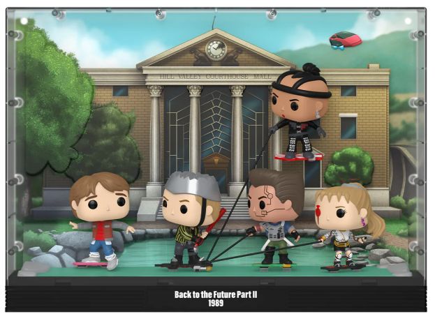 Figurine Funko Pop Retour vers le Futur #11 Retour vers le Futur 2 - Poursuite Hoverboard