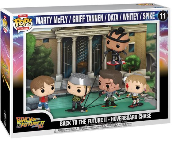 Figurine Funko Pop Retour vers le Futur #11 Retour vers le Futur 2 - Poursuite Hoverboard