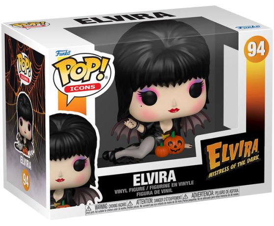 Figurine Funko Pop Elvira, Maîtresse des Ténèbres #94 Elvira