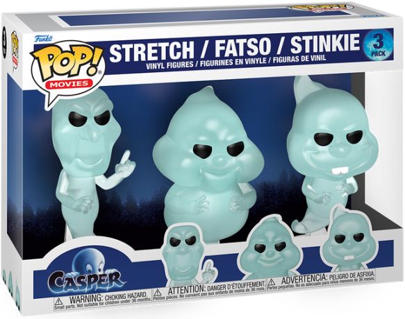 Figurine Funko Pop Casper Teigneux / Crado / Bouffi - Pack