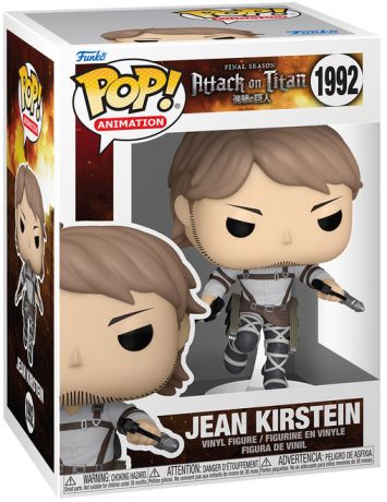Figurine Funko Pop L'Attaque des Titans (SNK) #1992 Jean Kirstein