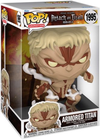Figurine Funko Pop L'Attaque des Titans (SNK) #1995 Titan Cuirassé - 25 cm
