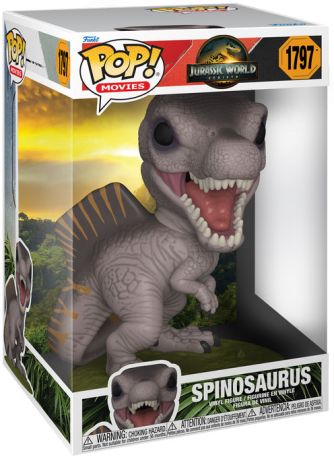 Figurine Funko Pop Jurassic World : Renaissance #1797 Spinosaure - 25 cm