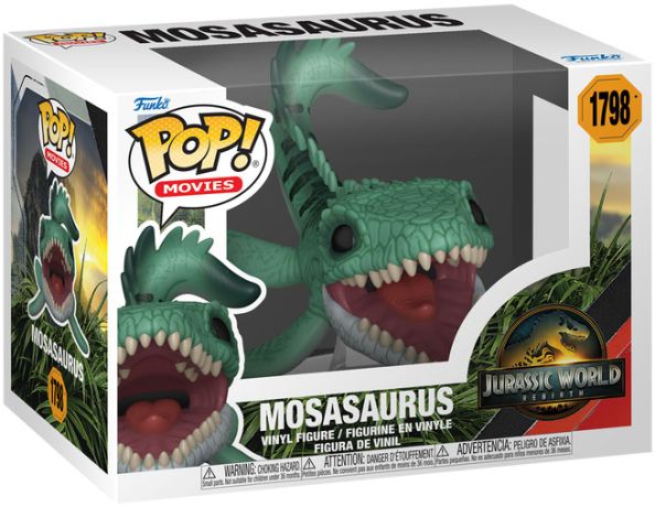 Figurine Funko Pop Jurassic World : Renaissance #1798 Mosasaurus