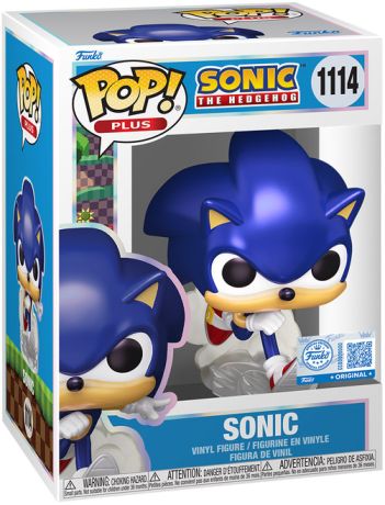Figurine Funko Pop Sonic le Hérisson #1114 Sonic - Nacré
