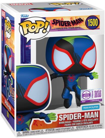 Figurine Funko Pop Spider-Man : Across the Spider-Verse [Marvel] #1500 Spider-Man (Miles Morales) (Deco)
