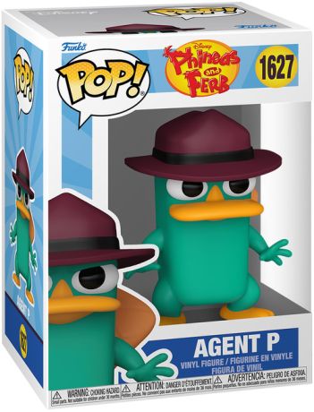 Figurine Funko Pop Phinéas et Ferb #1627 Agent Perry