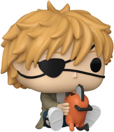 Figurine Funko Pop Chainsaw Man #1971 Denji avec Pochita