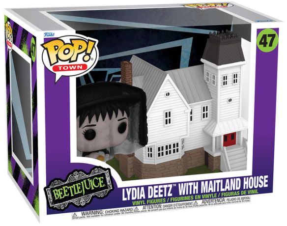 Figurine Funko Pop Beetlejuice #47 Lydia Deetz avec Résidence Maitland