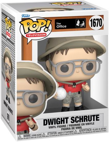 Figurine Funko Pop The Office #1670 Dwight Schrute (Pique-nique d'entreprise)