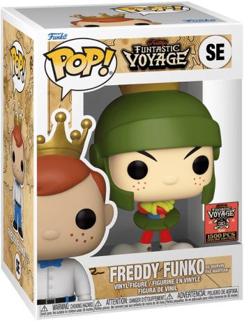 Figurine Funko Pop Freddy Funko Freddy Funko en Marvin the Martian