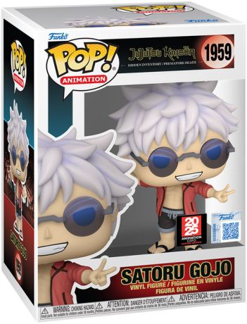 Figurine Funko Pop Jujutsu Kaisen #1959 Satoru Gojo (Tenue de Plage)