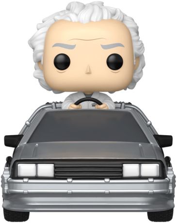 Figurine Funko Pop Retour vers le Futur #133 Doc avec La machine à remonter le temps