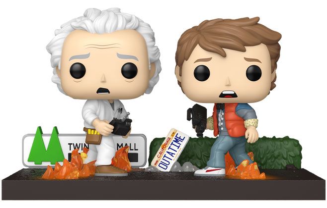 Figurine Funko Pop Retour vers le Futur #1846 Doc & Marty - Moment