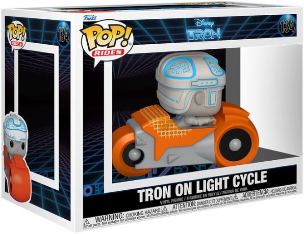 Figurine Funko Pop Tron : l'héritage [Disney] #134 Tron sur Lumicycle