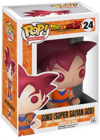 Figurine Funko Pop Dragon Ball Z #24 Goku - Super Saiyan God (DBZ)