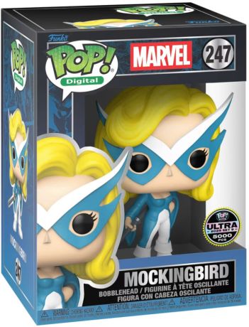 Figurine Funko Pop Marvel Comics #247 Oiseau moqueur - Digital Pop