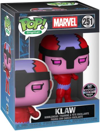 Figurine Funko Pop Marvel Comics #251 Klaw - Digital Pop