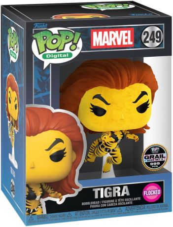 Figurine Funko Pop Marvel Comics #249 Tigra - Digital Pop