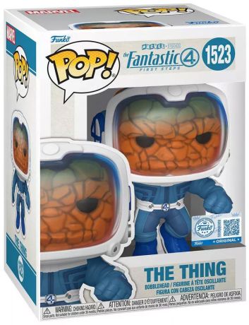 Figurine Funko Pop Les 4 Fantastiques, premiers pas [Marvel] #1523 La Chose (Combinaison d'astronaute)