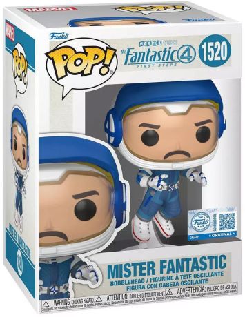 Figurine Funko Pop Les 4 Fantastiques, premiers pas [Marvel] #1520 Mr Fantastique (Combinaison d'astronaute)