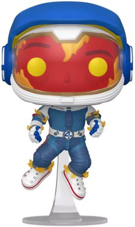 Figurine Funko Pop Les 4 Fantastiques, premiers pas [Marvel] #1521 La Torche Humaine (Combinaison d'astronaute)