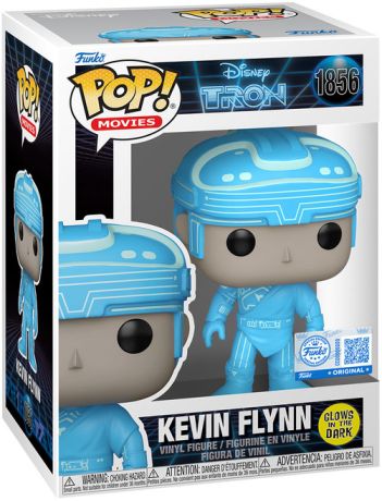Figurine Funko Pop Tron : l'héritage [Disney] #1856 Kevin Flynn - Glow in the Dark