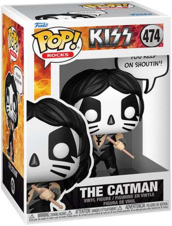 Figurine Funko Pop Kiss #474 The Catman (You Keep on Shoutin')