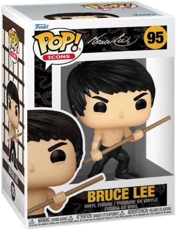 Figurine Funko Pop Bruce Lee #95 Bruce Lee avec Bo Staff